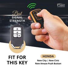 Load image into Gallery viewer, TPU Car Key Cover Fit for New Honda Civic | New Amaze | New Honda City Smart Key