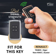 Load image into Gallery viewer, TPU Car Key Cover Fit for Renault TRIBER | Kiger | New KWID | Duster Smart Key (R-3)