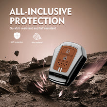 Load image into Gallery viewer, Zinc Alloy Metal Soft Silicon Key Case for Honda WR-V | City | Jazz | Amaze 2014+ Models