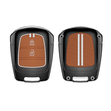 Load image into Gallery viewer, Zinc Alloy Metal Soft Silicon Key Case for Hyundai Grand i10 | Santro (2 Button Key)