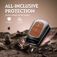 Load image into Gallery viewer, Zinc Alloy Metal Soft Silicon Key Case for Hyundai Grand i10 | Santro (2 Button Key)