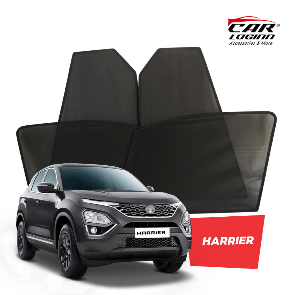 Tata Harrier Magnetic Window Curtain/Car Sunshades - 6 Pieces