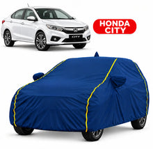 Load image into Gallery viewer, Honda CITY Car Body Cover | All Weather Resistant | Triple Stitched with Soft Cotton Lining | Side Mirror Pocket