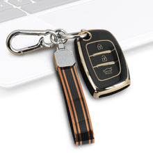 Load image into Gallery viewer, TPU Car Key Cover Fit for Small Key Hyundai Old i10 Grand | Old i20 | Xcent Flip Key