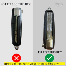 TPU Car Key Cover Fit for Small Key Hyundai Old i10 Grand | Old i20 | Xcent Flip Key