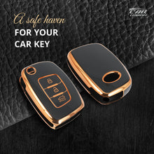 Load image into Gallery viewer, TPU Car Key Cover Fit for Hyundai Venue | Exter | Creta | Aura | i10 Grand Nios | Xcent | i20 Flip Key