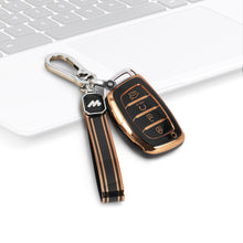 Load image into Gallery viewer, TPU Car Key Cover Fit for Hyundai Alcazar | Creta Facelift 2024 | New Creta SX - 4 Button Smart Key