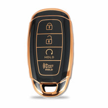 Load image into Gallery viewer, TPU Car Key Cover Fit for Hyundai New Verna 2023 - 4 Button Smart Key