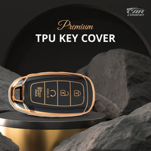 Load image into Gallery viewer, TPU Car Key Cover Fit for Hyundai New Verna 2023 - 4 Button Smart Key