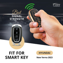 Load image into Gallery viewer, TPU Car Key Cover Fit for Hyundai New Verna 2023 - 4 Button Smart Key