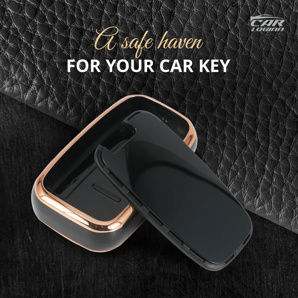 TPU Car Key Cover Fit for Hyundai Elentra | Old Verna | Old i20 Push Button Smart Key