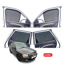 Hyundai Accent Half Window Curtain/Car Sunshades - 4 Pieces
