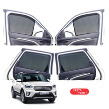 Load image into Gallery viewer, Hyundai Creta Half Window Curtain/Car Sunshades - 4 Pieces