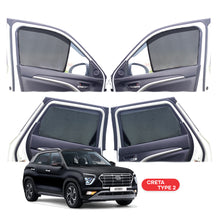 Load image into Gallery viewer, Hyundai Creta Half Window Curtain/Car Sunshades - 4 Pieces