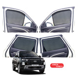 Hyundai Creta Half Window Curtain/Car Sunshades - 4 Pieces