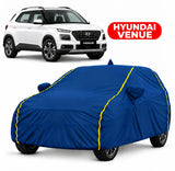 Hyundai Venue Car Body Cover | All Weather Resistant | Triple Stitched with Soft Cotton Lining | Side Mirror Pocket