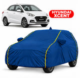Hyundai Xcent Car Body Cover | All Weather Resistant | Triple Stitched with Soft Cotton Lining | Side Mirror Pocket