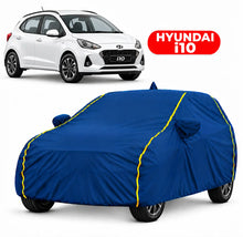 Load image into Gallery viewer, Hyundai i10 | i10 Grand | Nios Car Body Cover | All Weather Resistant | Triple Stitched with Soft Cotton Lining | Side Mirror Pocket