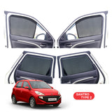 Hyundai Sentro Half Window Curtain/Car Sunshades - 4 Pieces