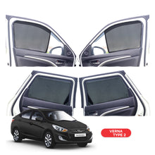 Load image into Gallery viewer, Hyundai Verna Half Window Curtain/Car Sunshades - 4 Pieces