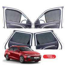 Load image into Gallery viewer, Hyundai Verna Half Window Curtain/Car Sunshades - 4 Pieces