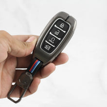 Load image into Gallery viewer, Metal Silicon Key Case for Hyundai New Verna Facelift 2023 (4 Button Smart Key)