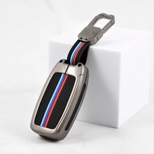 Load image into Gallery viewer, Metal Silicon Car Key Case Fit for KIA Seltos | KIA Sonet | Kia Carens (3 Button Flip Key)