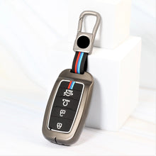 Load image into Gallery viewer, Metal Silicon Alloy Car Key Case for KIA 4 Button Smart Key