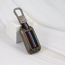 Load image into Gallery viewer, Metal Silicon Car Key cover for Maruti Suzuki Victoris | Grand Vitara | New Brezza | XL 6 | Ertiga | Dezire - 3 Button