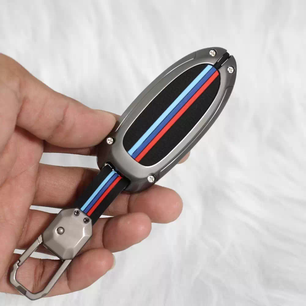 Metal Silicon Key case for Nissan Sunny | Terrano | Magnite (2 button smart key)
