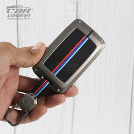 Metal Silicon Car Key Shell for Renault Triber | Kiger | New Kwid - 4 Button Smart Key