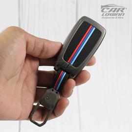 Metal Silicon Car Key Case for Hyundai New Venue | New i20 | Verna 2020-21 | Old Verna Flip Key