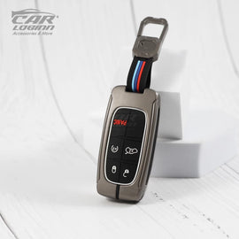 Metal Silicon Car Key Case for Jeep Compass Smart Key