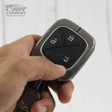 Metal Silicon Car Key Case for MG COMET EV Electric 3 Button Smart Key