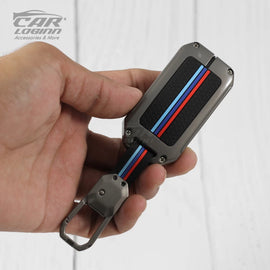 Metal Silicon Key case for Honda Civic | New Amaze | New Honda city 3 Button Smart Key