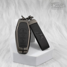 Load image into Gallery viewer, Metal Leather Key Case for Mahindra XUV - 500 Smart Key