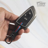 Metal Silicon Alloy Key case for BMW 3 Button Smart Key