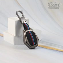 Load image into Gallery viewer, Metal Silicon Key Cover Fit for Renault Duster | Nissan Terrano - 2 Button Key