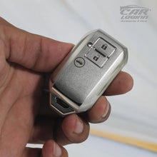 Load image into Gallery viewer, SILVER TPU Car Key Cover Fit for Maruti Suzuki 3 Button Smart Key