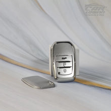 Load image into Gallery viewer, SILVER TPU Car Key Cover Fit for Toyota 3 Button Smart Key