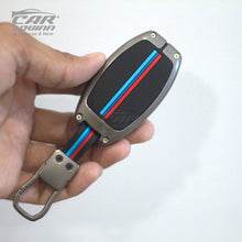 Load image into Gallery viewer, Metal Silicon Car Key Case Fit for MG Gloster - 3 Button Smart Key