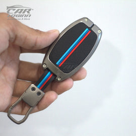 Metal Silicon Car Key Case Fit for MG Gloster - 3 Button Smart Key