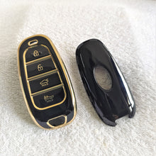 Load image into Gallery viewer, TPU Car Key Cover Fit for New Hyundai Tucson - 4 Button Smart Key (Copy)