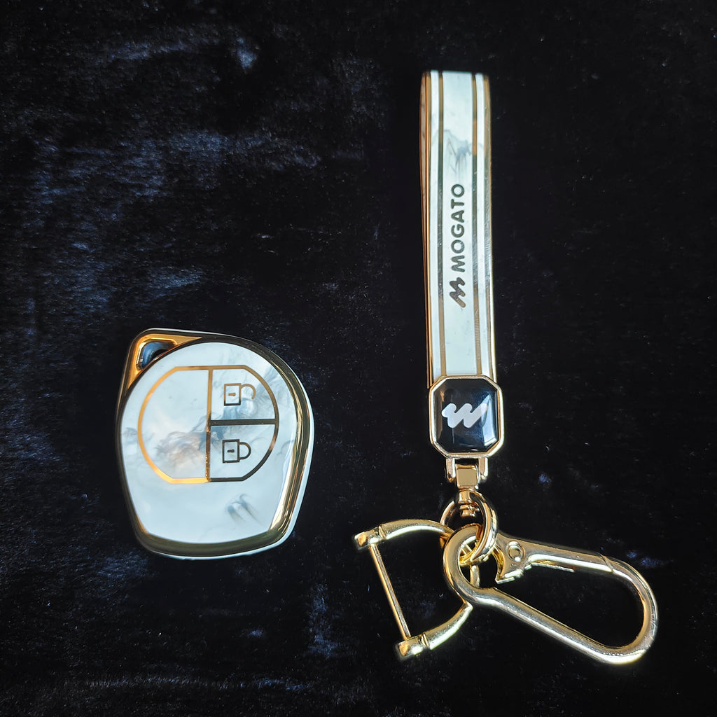 MARBLE TPU Car Key Cover Fit for Maruti Suzuki Baleno | S-Presso | Swift | Celerio | Ciaz | Ertiga | Ignis | Dezire | Brezza Flip Key