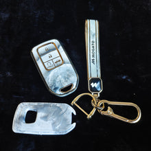 Load image into Gallery viewer, MARBLE TPU Car Key Cover Fit for New Honda Civic | New Amaze | New Honda City Smart Key