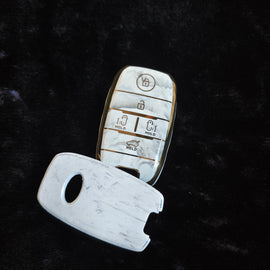 MARBLE TPU Car Key Cover Fit for KIA Carnival Smart Key