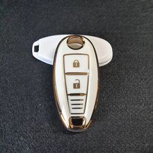 Load image into Gallery viewer, TPU Car Key Cover Fit for Maruti Suzuki Baleno | Vitara Brezza | S-Cross | Ciaz Smart Key