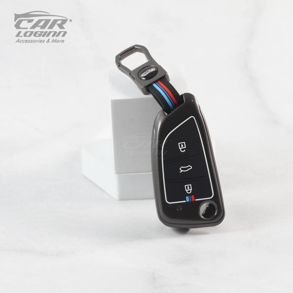 Metal Silicon Alloy Car Key case for B29 Model Universal Flip Key (After Market Flip Key – UNIVERSAL)