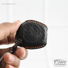 Load image into Gallery viewer, Carloginn PU-3D Leather Key Case for Maruti Suzuki 2 Button Key