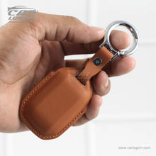 Load image into Gallery viewer, Carloginn PU-3D Leather Key Case for Maruti Suzuki 3 Button Smart Key